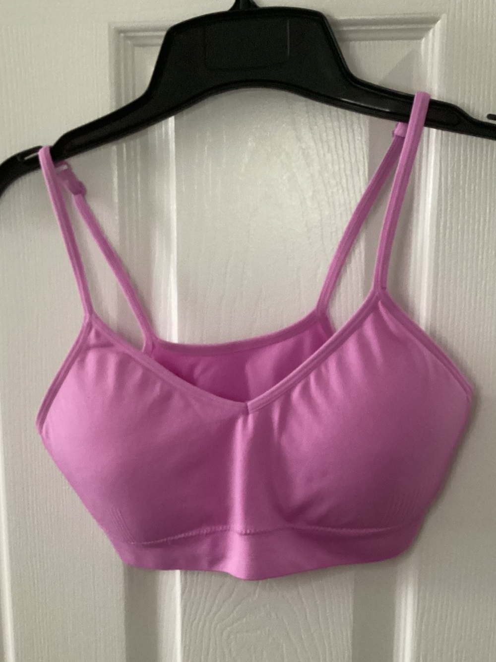 violet purple padded. bralette